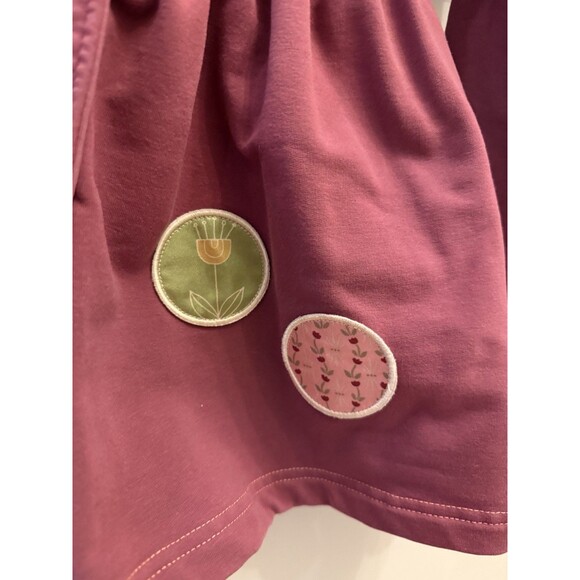 Matilda Jane Girls Secret Fields Amethyst Willow Jacket Coat Purple Maroon Sz 10 - Picture 2 of 6